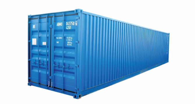 1AAA general purpose large-tonnage container with plywood floor, gross weight 30480 kg
