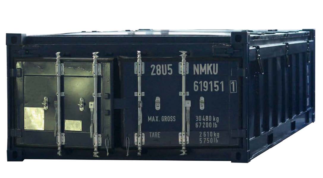 1CX Special Purpose Container with Removable Roof, Gross Weight 30,480 kg