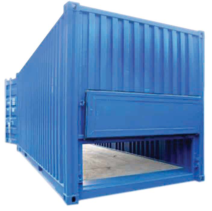 1CC Container for Bulk Cargoes with Plywood Floor, Gross Weight 30,480 kg