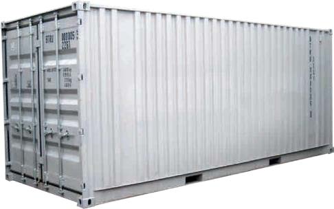 1СС (2VP) general purpose large-tonnage container with plywood floor, gross weight 24000 kg